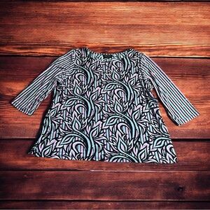 Bob Mackie Colorful Flowy Top